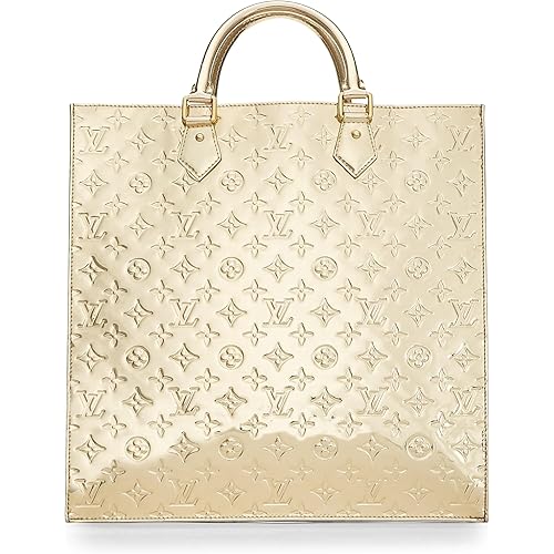 Louis Vuitton, Pre-loved Gold Monogram Miroir Sac Plat, Gold