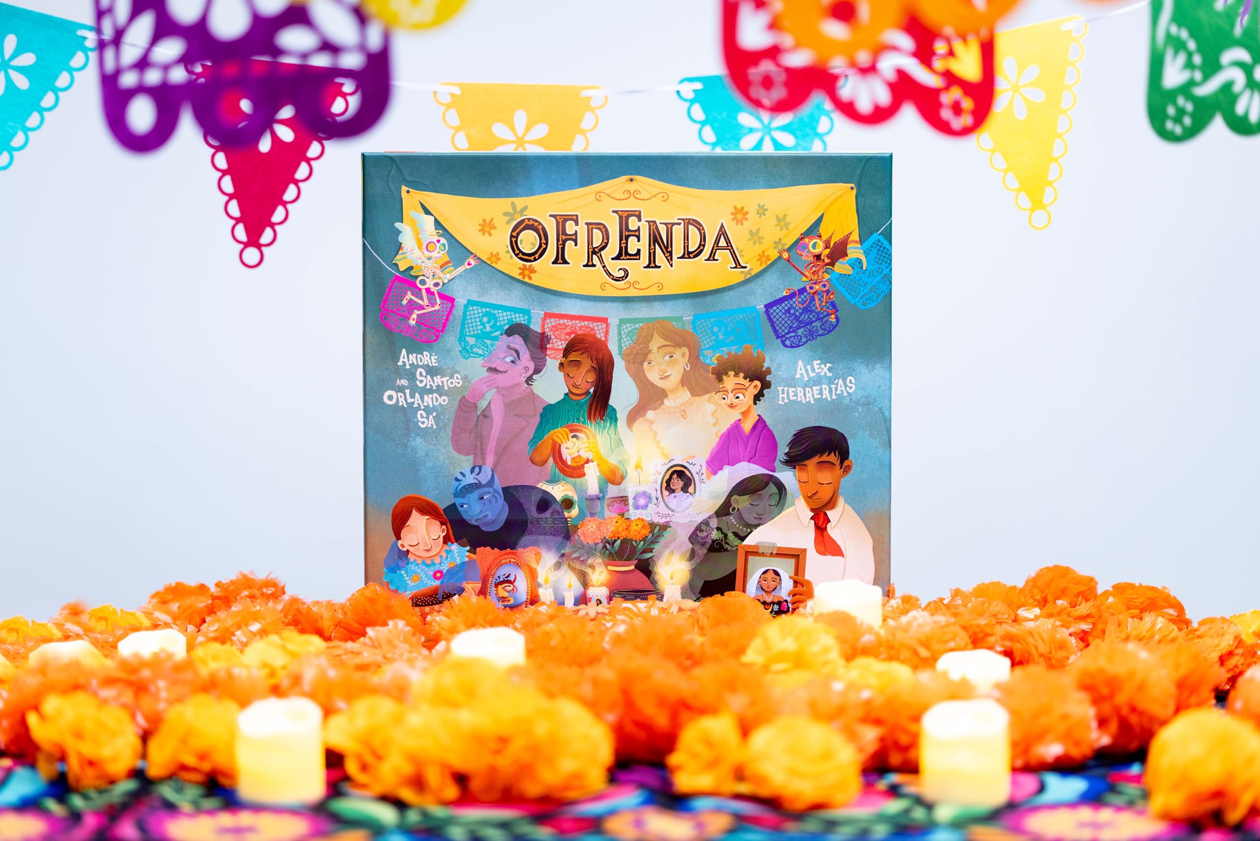 Osprey Games Ofrenda | Un Juego de Mesa Que celebra el día de los Muertos | 1-4 Jugadores | 60 Minutos de Tiempo de Juego | A Partir de 14 años