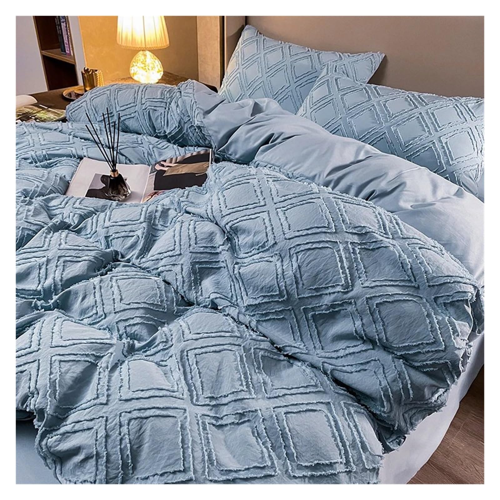 Juego De Ropa De Cama De Microfibra Con Diseño De Caballos 3D - Funda Nórdica 135x200 Cm + 2 Fundas De Almohada 50x75 Cm, Para Niños/jóvenes