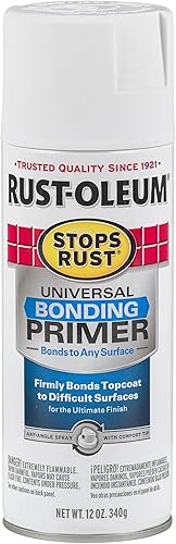 Rust-Oleum 285011 - Imprimación de unión universal para detener el óxido, 12 onzas, color blanco