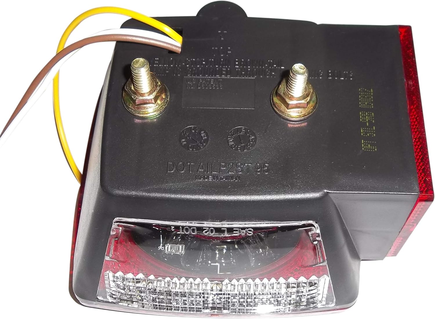 Optronics TLL9RK LED Sealed Trailer Light Kit, Red, One Size