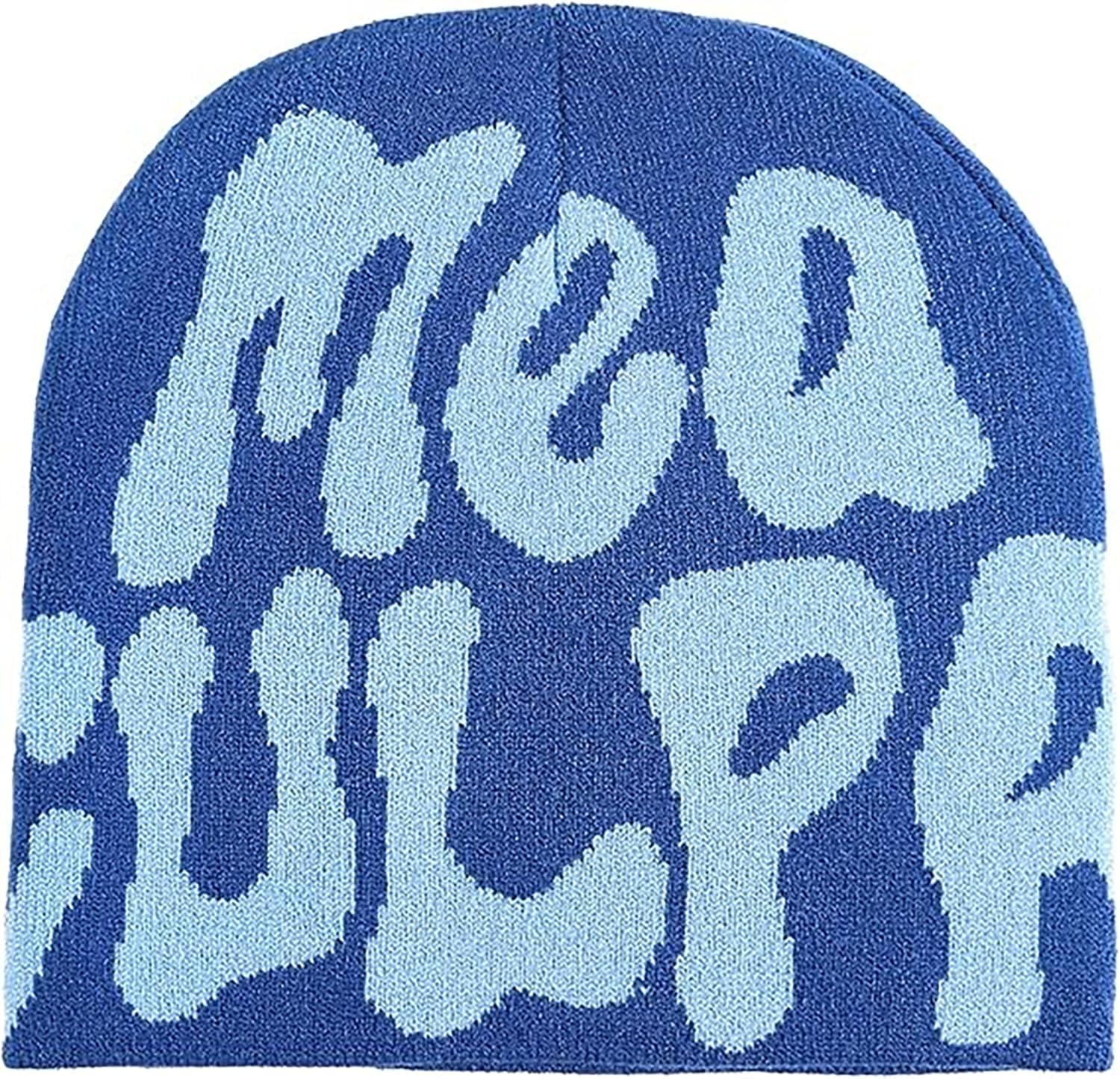 TaowaveWomen Beanie Y2k Hat,MEA Culpa Graphic Beanies Designs,Winter Hat Knit Skull Cap for Women