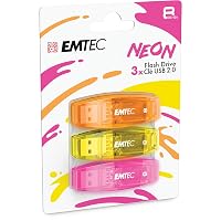 EMTEC Chiavetta USB 2.0 C410 Flash Drive da 8 GB, lettura 5 Mb/S