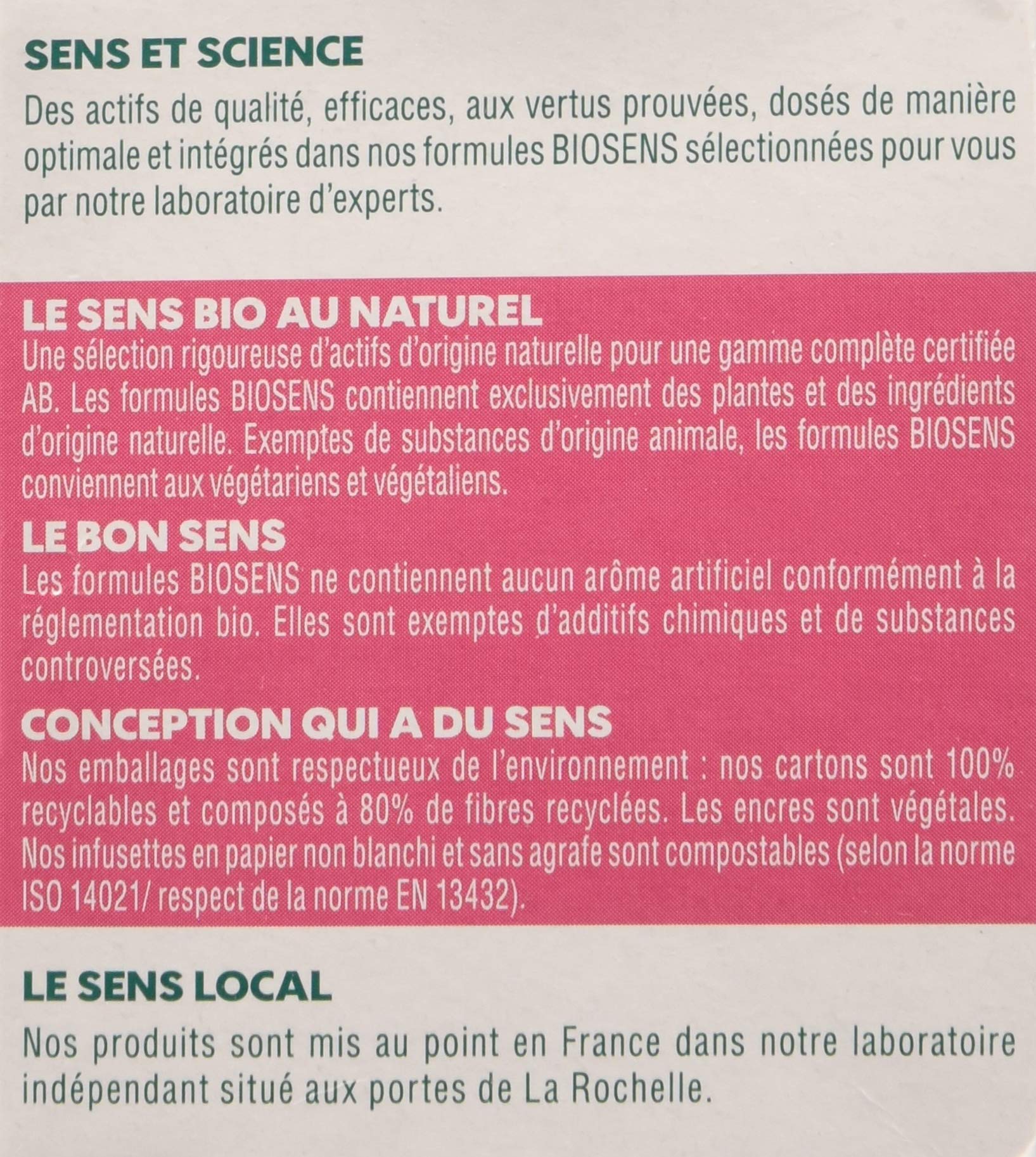 Complément Minceur Biosens 3 Actions : Brûle-Graisse, Draineur, Satiété - Gélules, Neuf