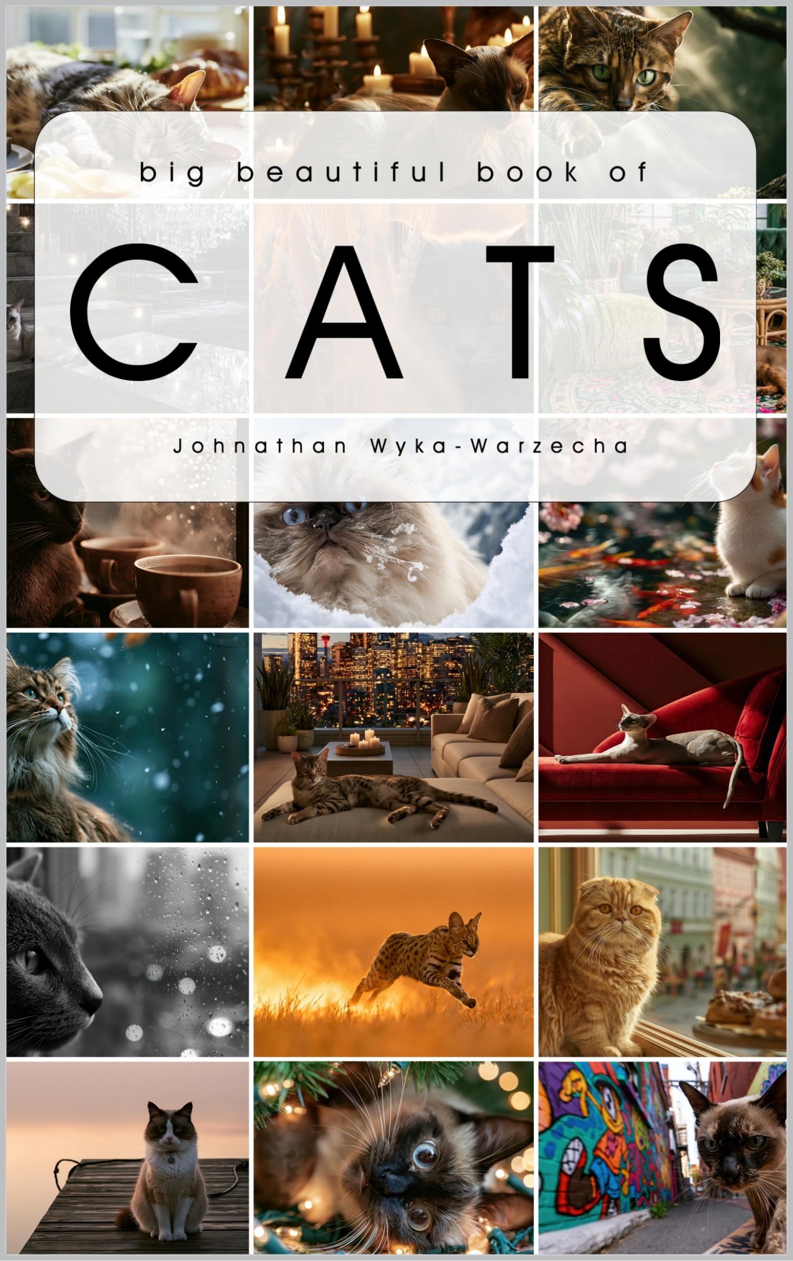 Livre photos de chats Big Beautiful Book of Cats album race féline