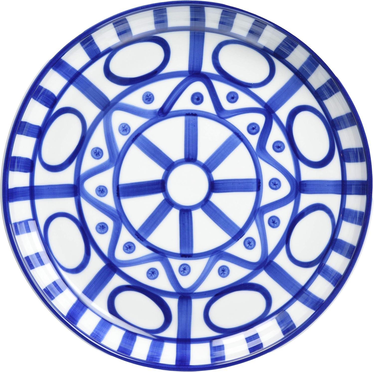 DANSK Arabesque Salad Plate, 7.9 inches (20 cm), Microwave