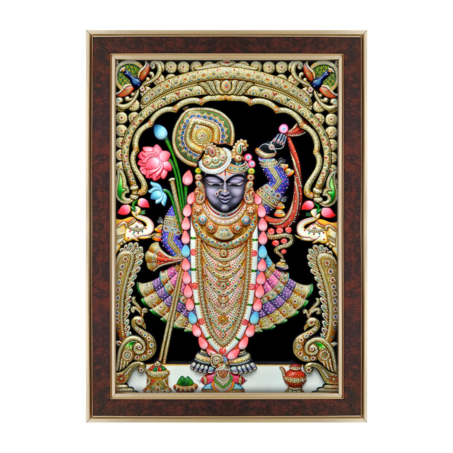 Shrinathji Photo Frame - Elegant Decorative Frame -12