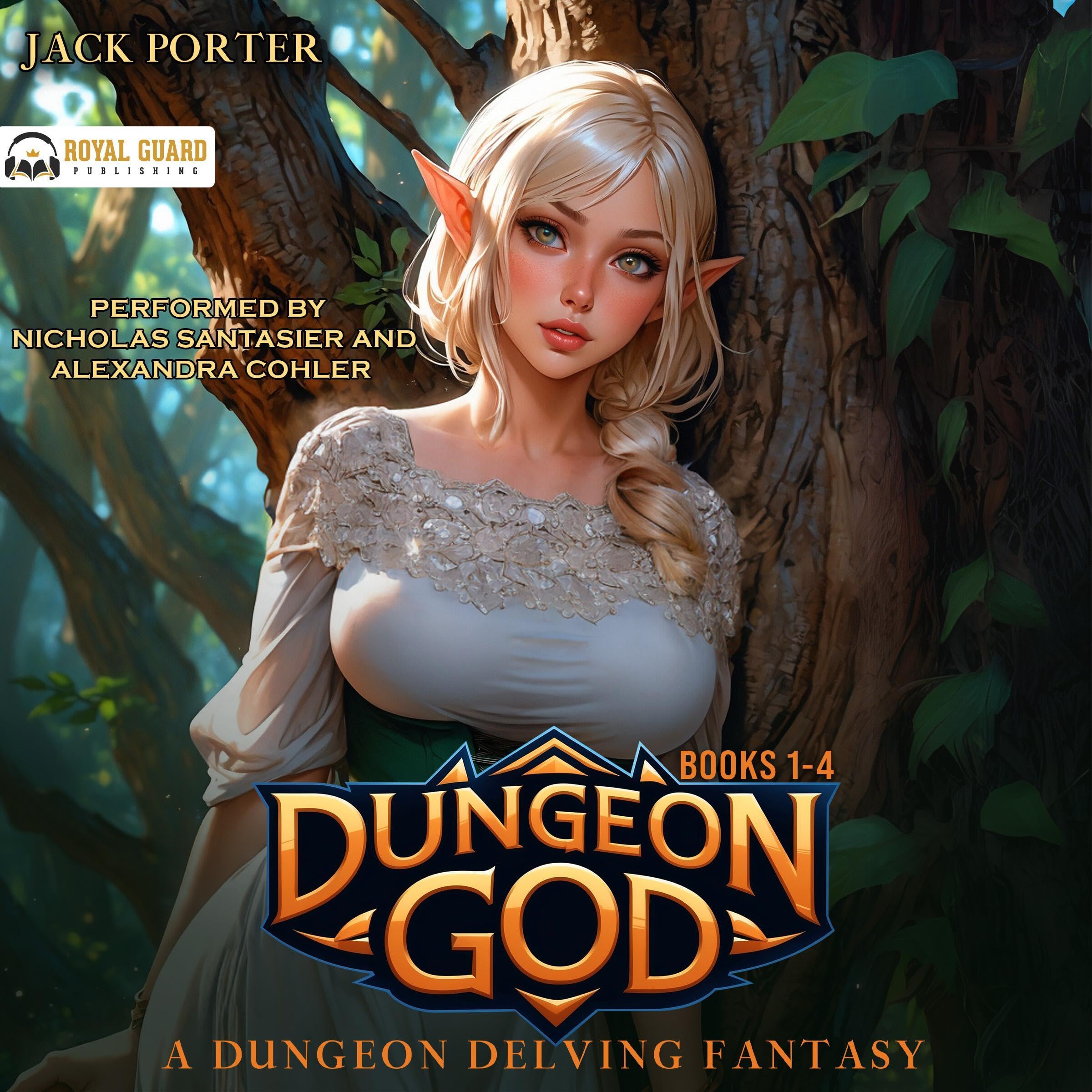 Cover art for Dungeon God Omnibus: Books 1-4