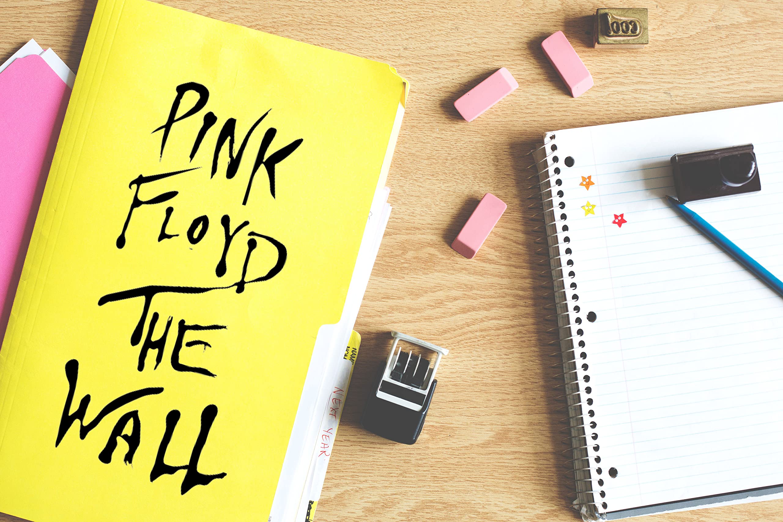 Stencil Riutilizzabile Pink Floyd The Wall - Formato A5 (148x210mm) In Mylar, Per Decorazioni Fai Da Te, Pittura Su Pareti E Tessuti - Foto 11