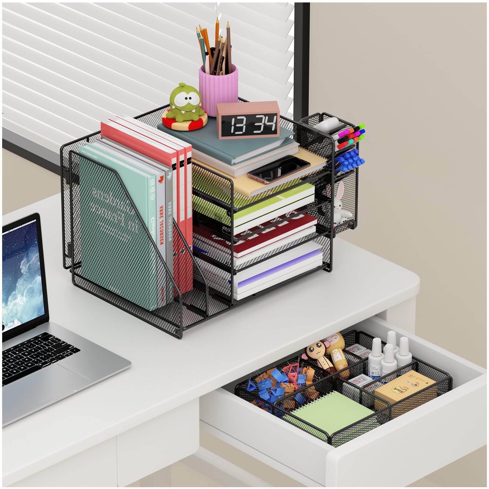 Casavibe Desk Organiser with File Holder, Review – Best Budget Option?