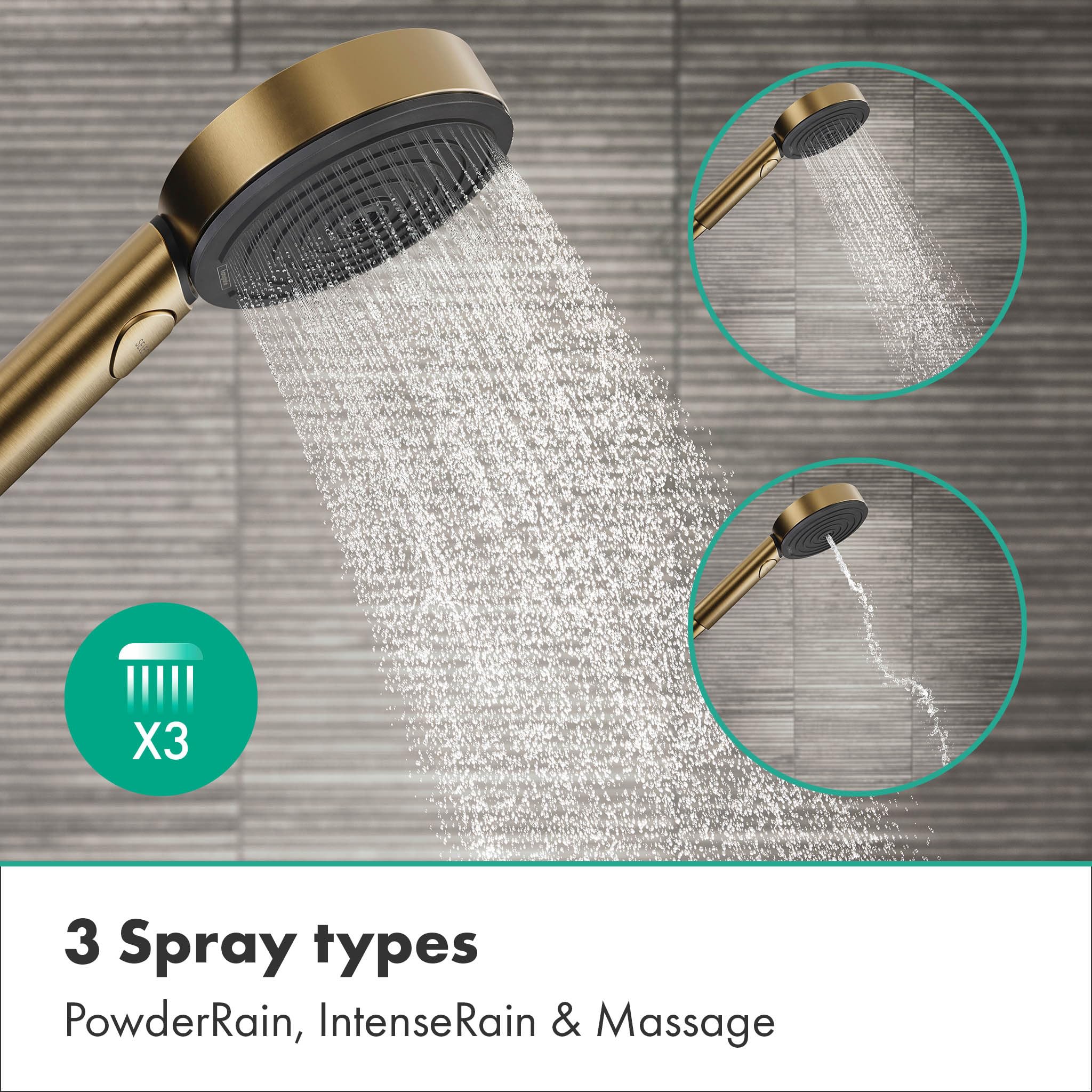 hansgrohe Pulsify E Zestaw prysznicowy podtynkowy z termostatem