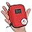 Thrive Mini First Aid Kit - Compact Travel Essentials for Camping & Cruise, Waterproof Survival Med Kit for Hiking, Portable Emergency Hiking Supplies Pouch, 66-Piece, Red Shell Case