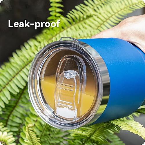 Miniatura 3 de Tapas de vaso de 30 onzas, repuesto a prueba de derrames, resistente a salpicaduras, para tazas de café Yeti Rambler y más, apto para vaso Silver