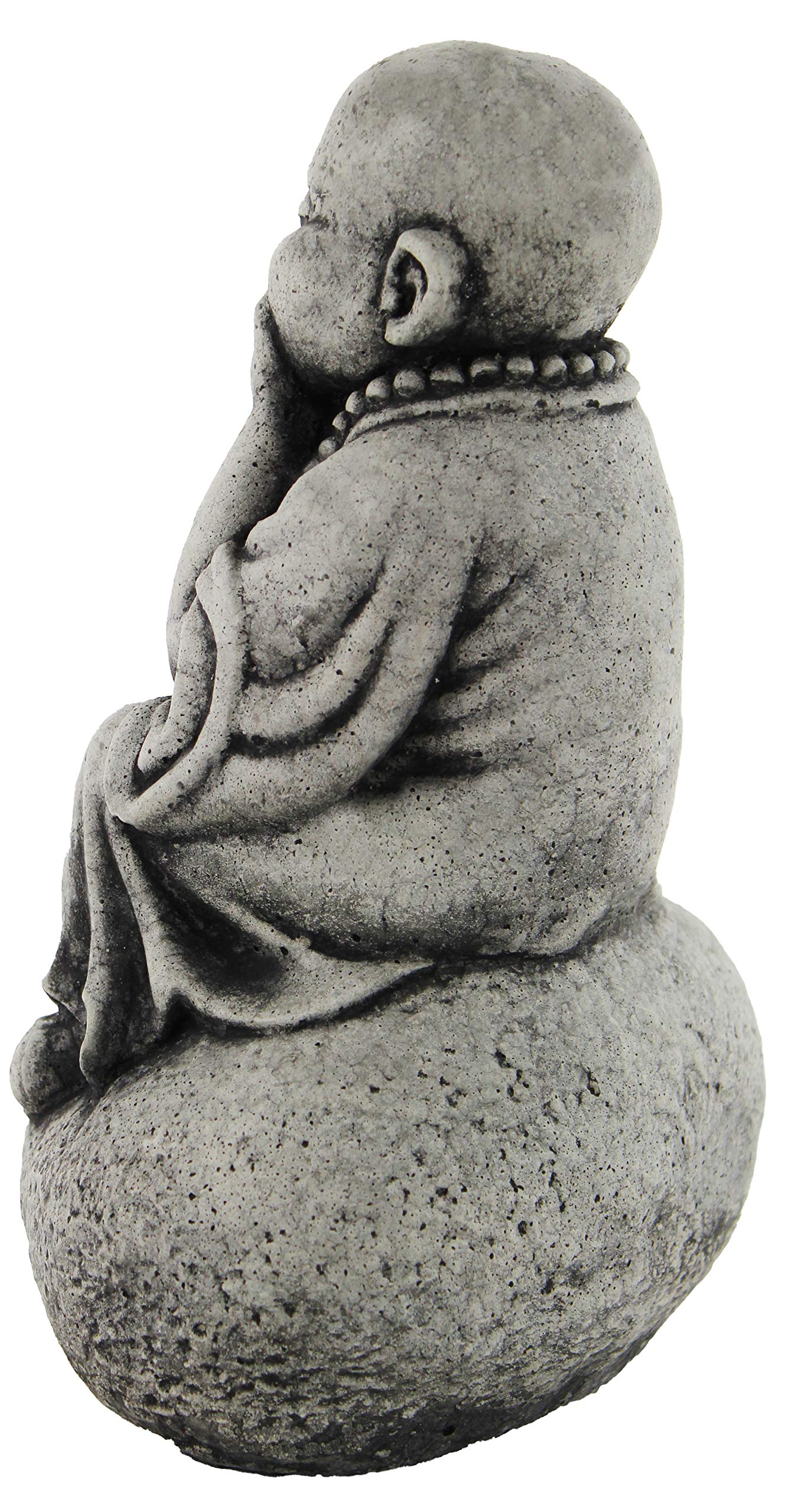 Speak No Evil Three Wise Monks Concrete Statues Cement Buddha Concrete