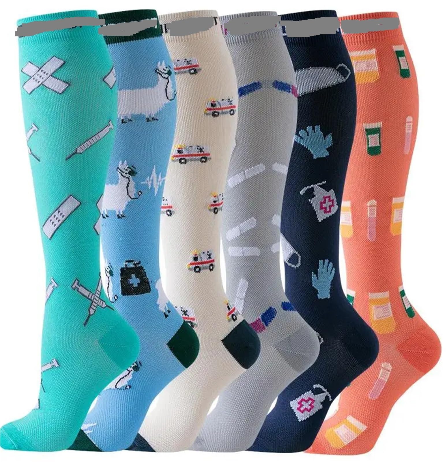 Calze Da Compressione Calzini A Compressione For Leggings Da Corsa, Da Calcio, Unisex, For Adulti, Edition Network, Calzini Da Infermiere Rossi A Pressione, Da Uomo Per Atletica,Corsa,Ciclismo,Viaggi(