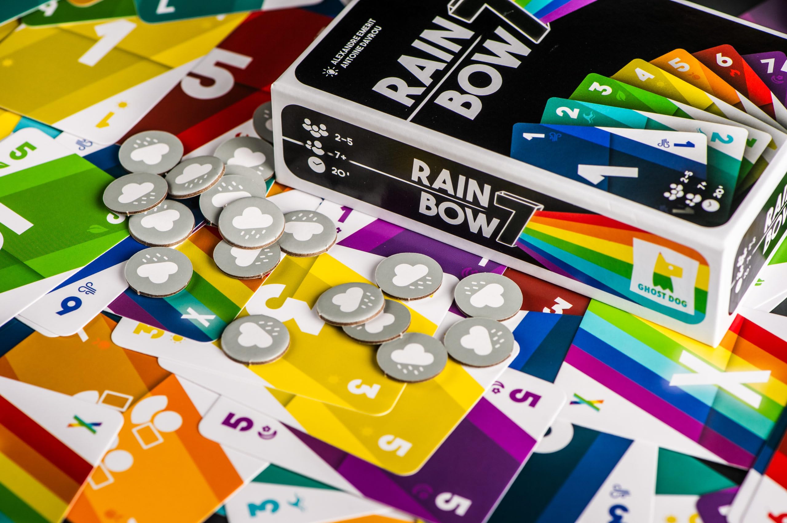 Ghost Dog - Rainbow 7 - Card Game - Easy to Learn and Quick to Play - Ages 7 and up - 2-5 Players - Multilingual: English & French - Image 3
