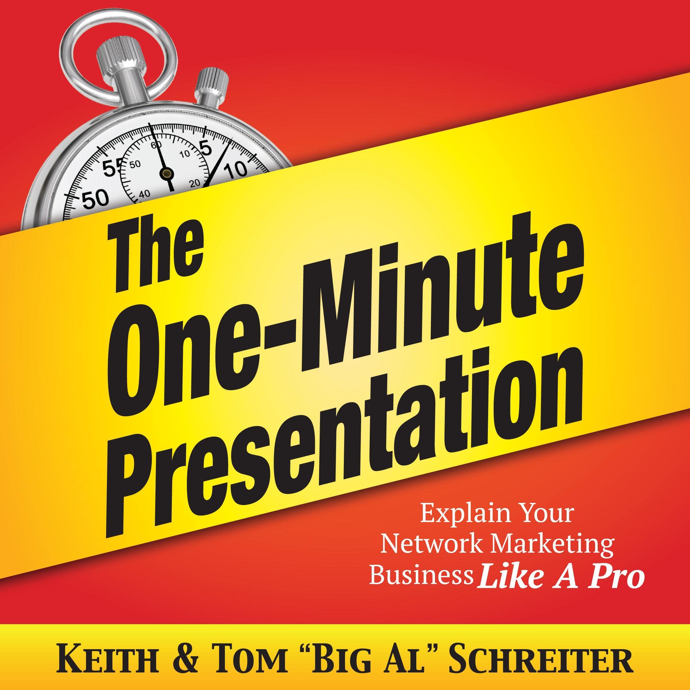Cover art for The One-Minute Presentation