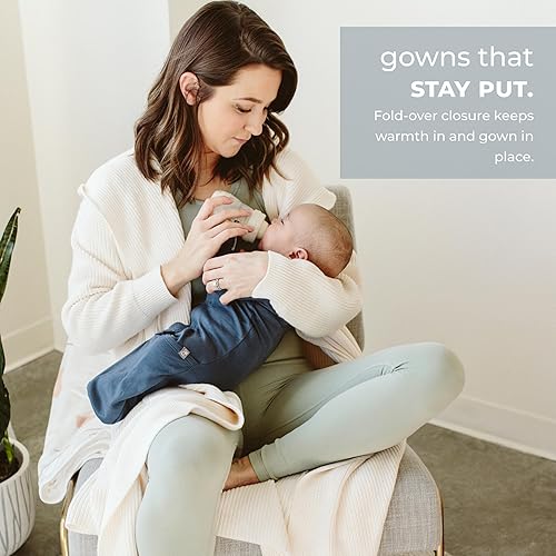 Miniatura 4 de goumikids Viscosa hecha de bambú algodón orgánico convertible vestido de bebé