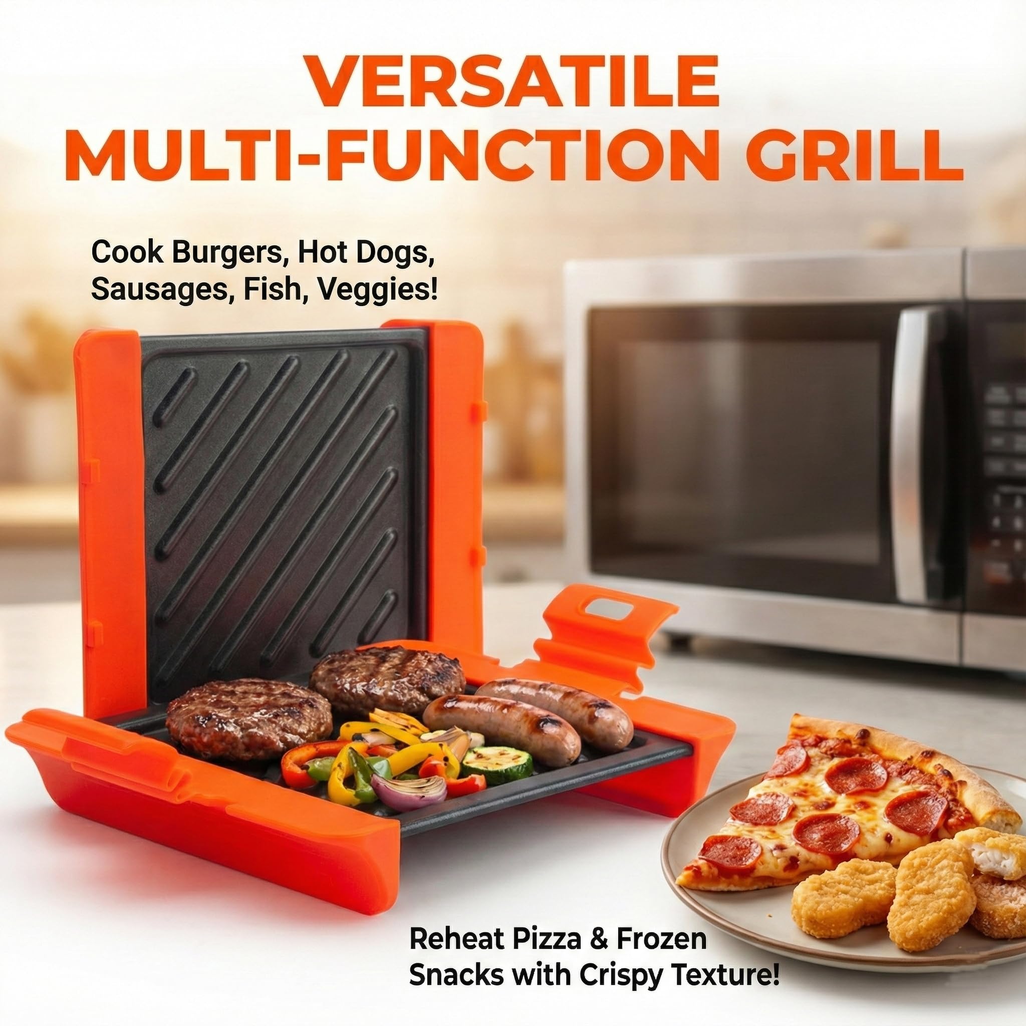MACONEE Microwave Sandwich Maker - Fast & Easy! -5