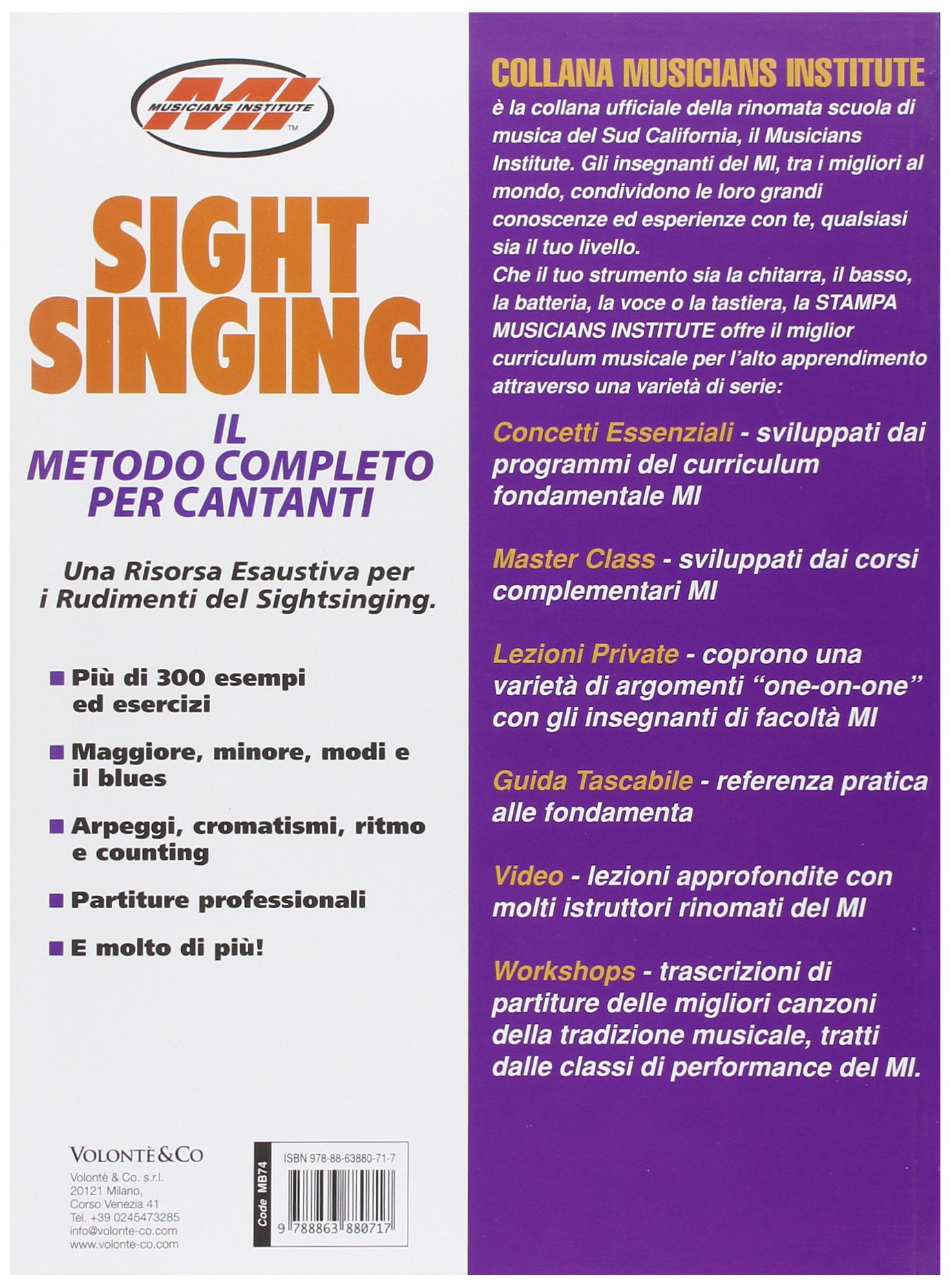 Sightsinging. Il metodo completo per cantanti