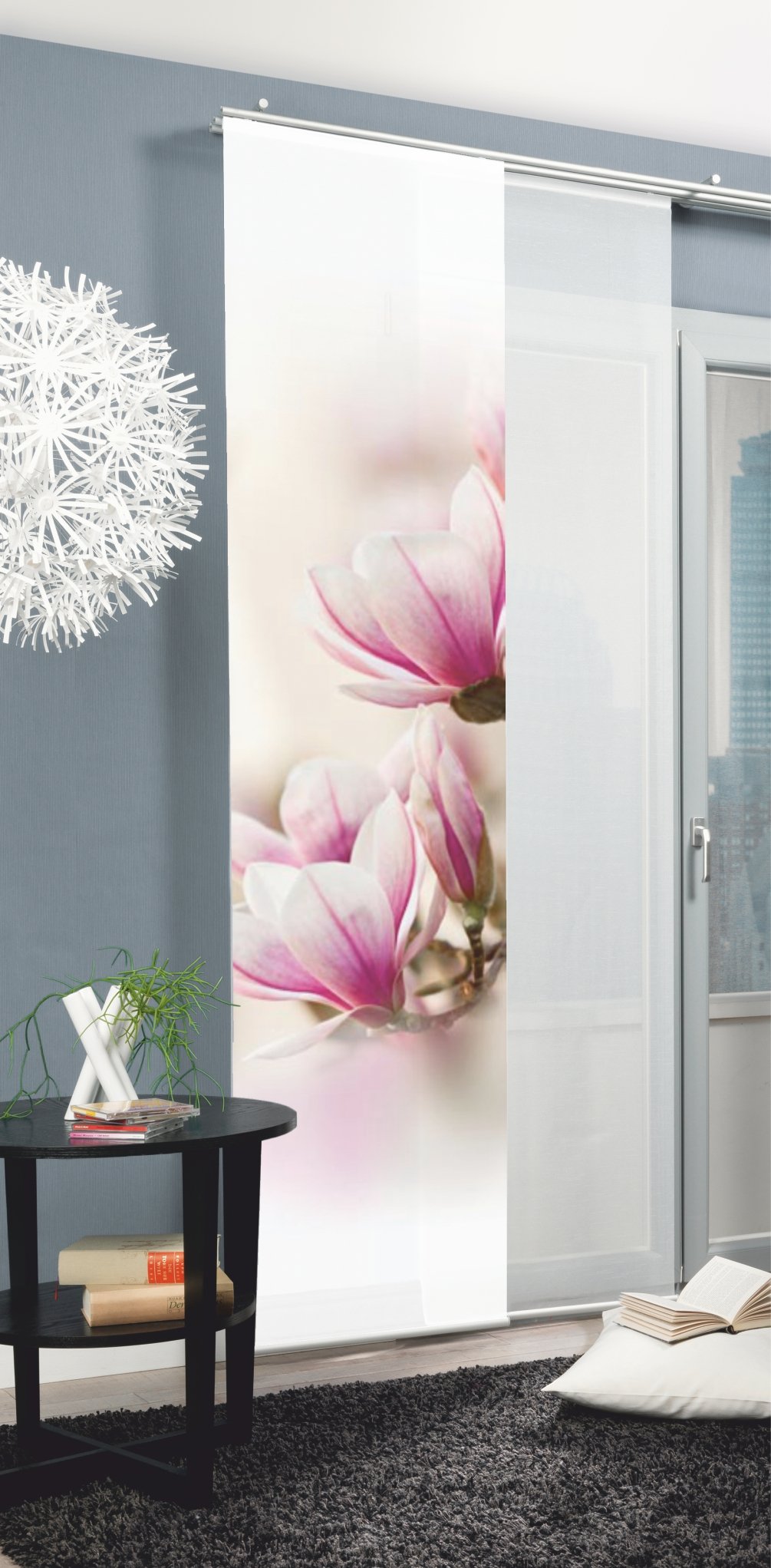 HOME FASHION Paneelgordijn Franklin rood 60x245 cm kopen