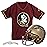 Florida State Seminoles Football Helmet & Jersey Top Set