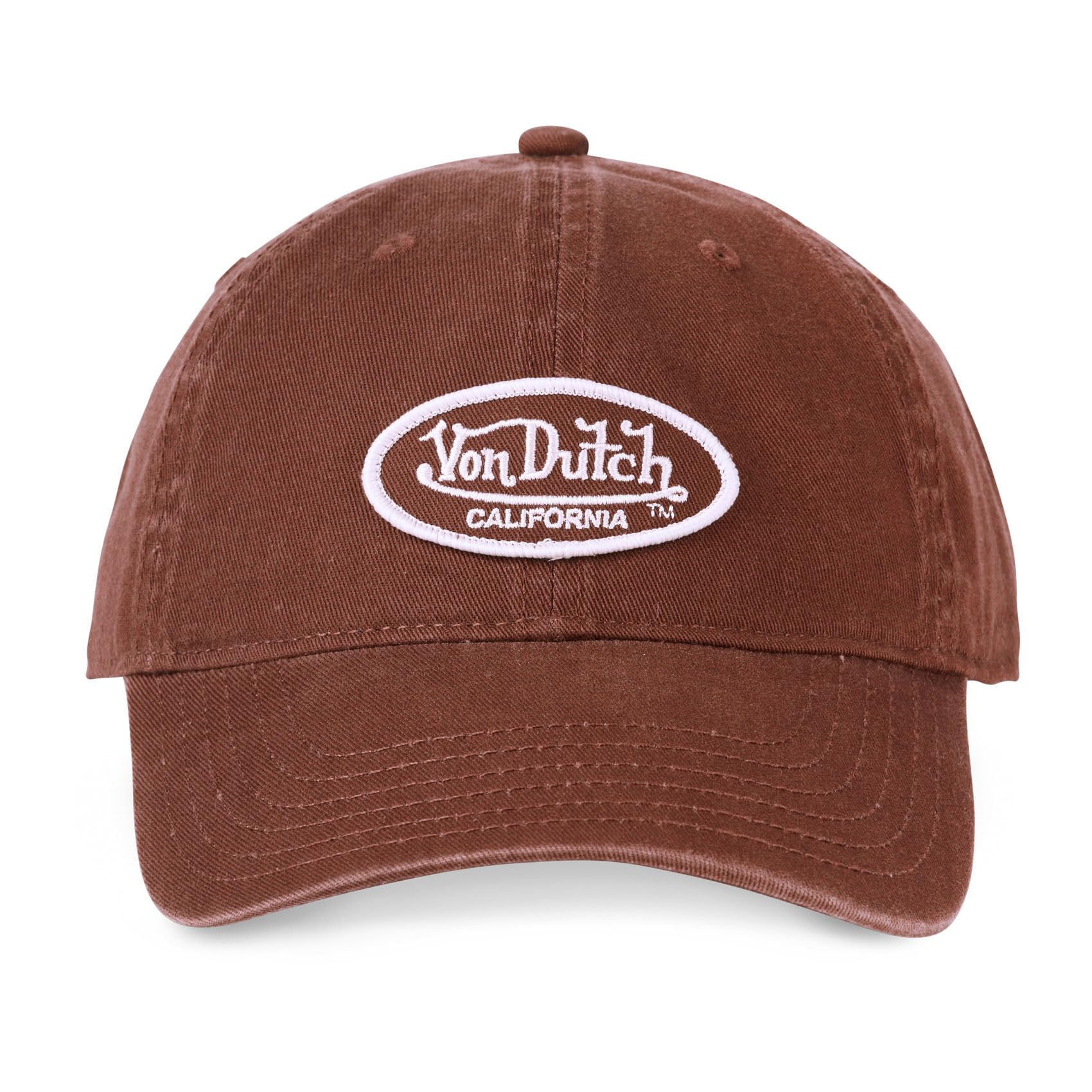 Von Dutch Kappe für Damen und Herren, 100 % Baumwolle, Dad Cap Logo, verstellbar