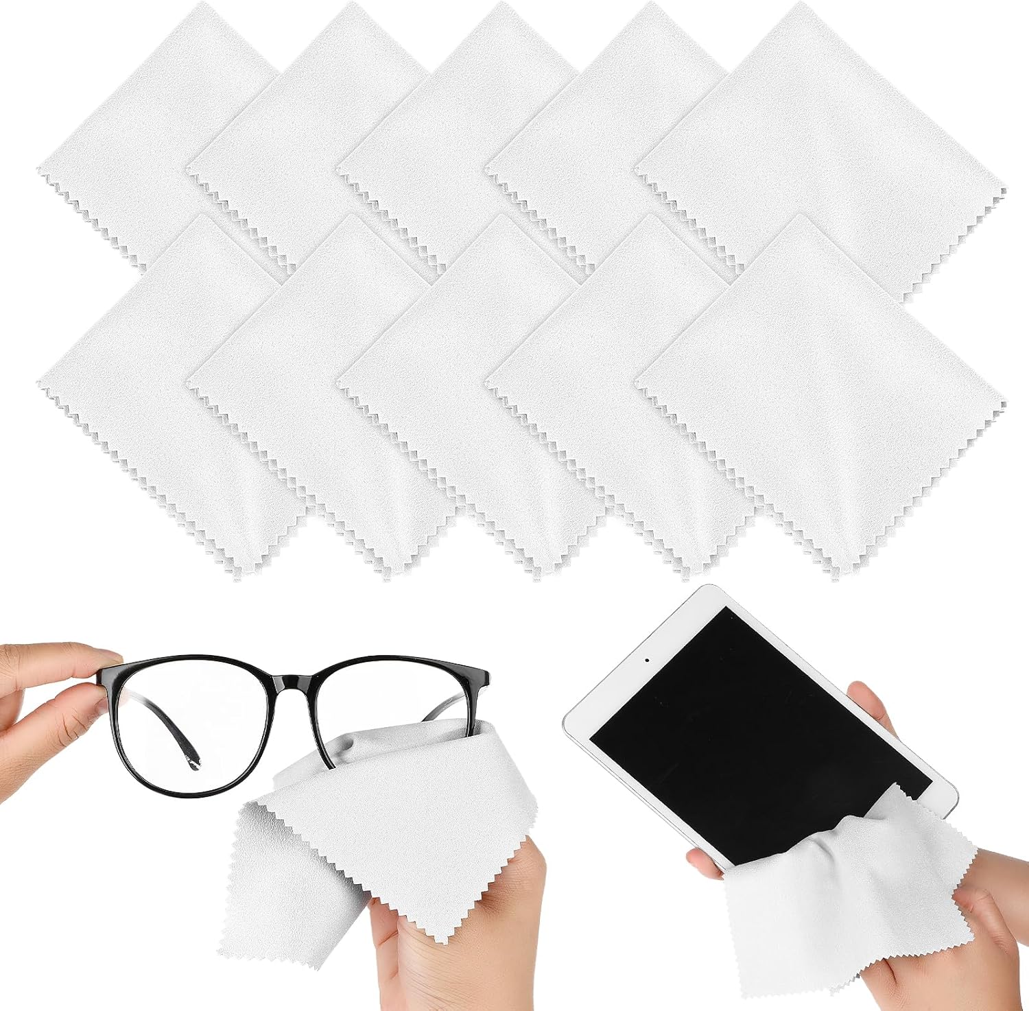 Panni In Microfibra Per Pulizia - 15 Pezzi, Per Occhiali, Schermi E Lenti - Foto 2