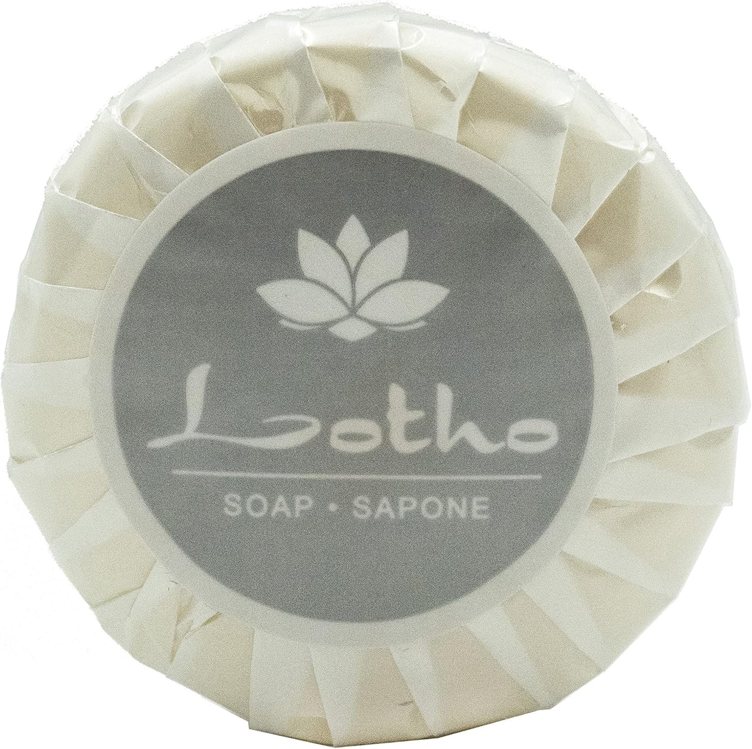Saponetta plissettata Lotho 20 gr 100 pezzi Monouso Hotel B&B