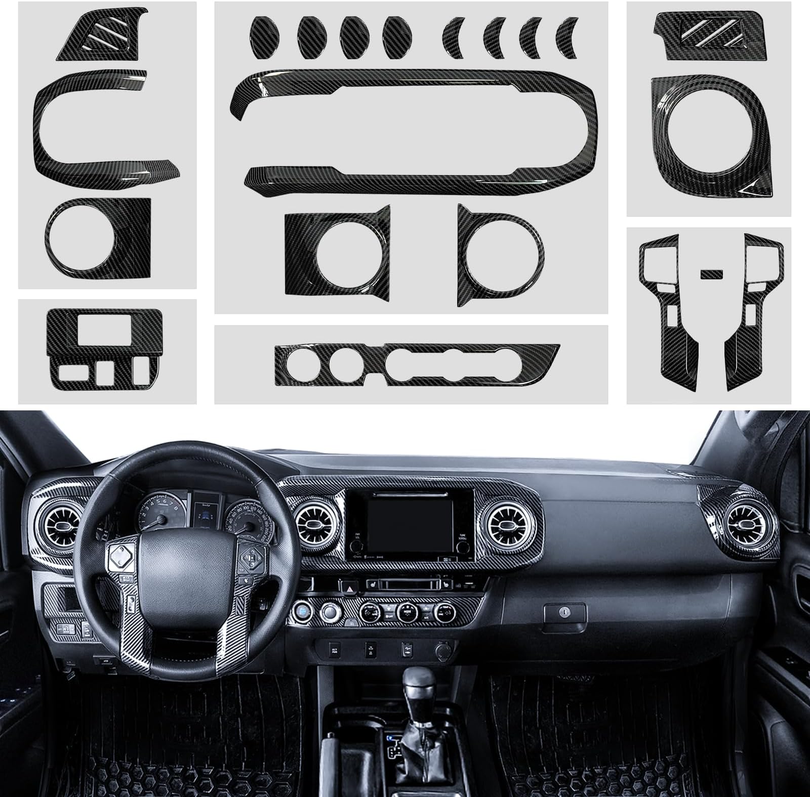 Amazon.com: Tacoma Interior Modifications, Moulding Cover Trims Custom ...