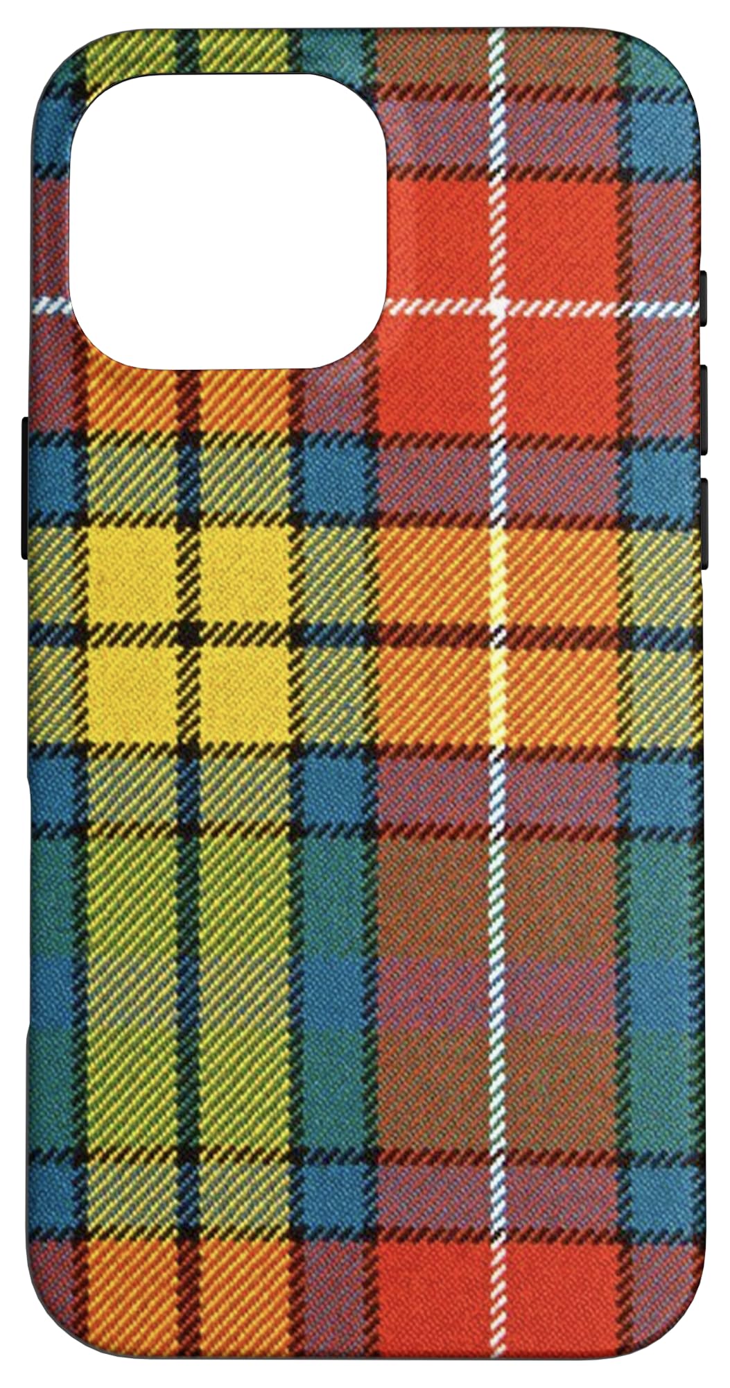Clan Buchanan Ancient Scottish Tartan Family Plaid Case for iPhone 16 Pro Max
