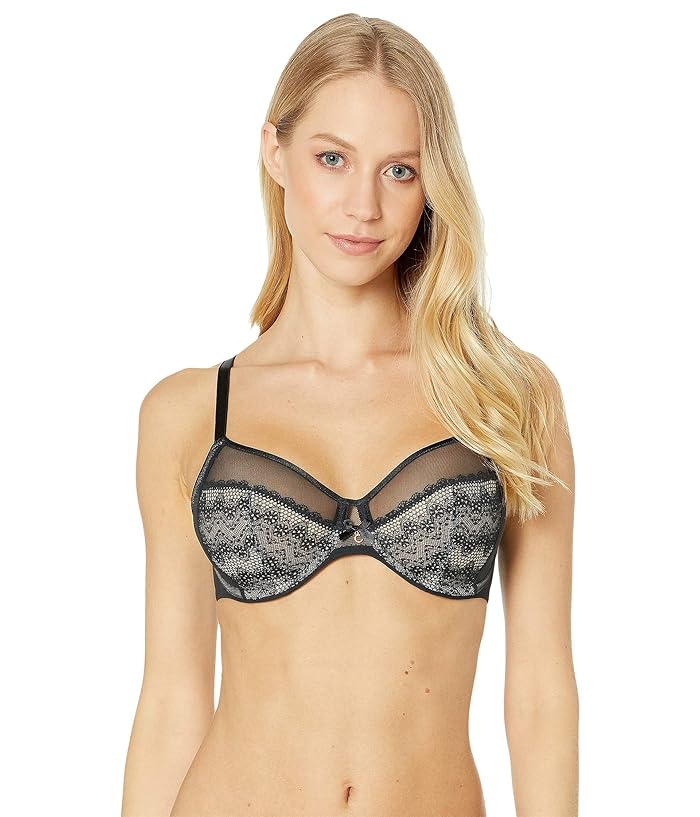 Chantelle  Revele Moi Perfect Fit Underwire Bra (Black) Womens Bra