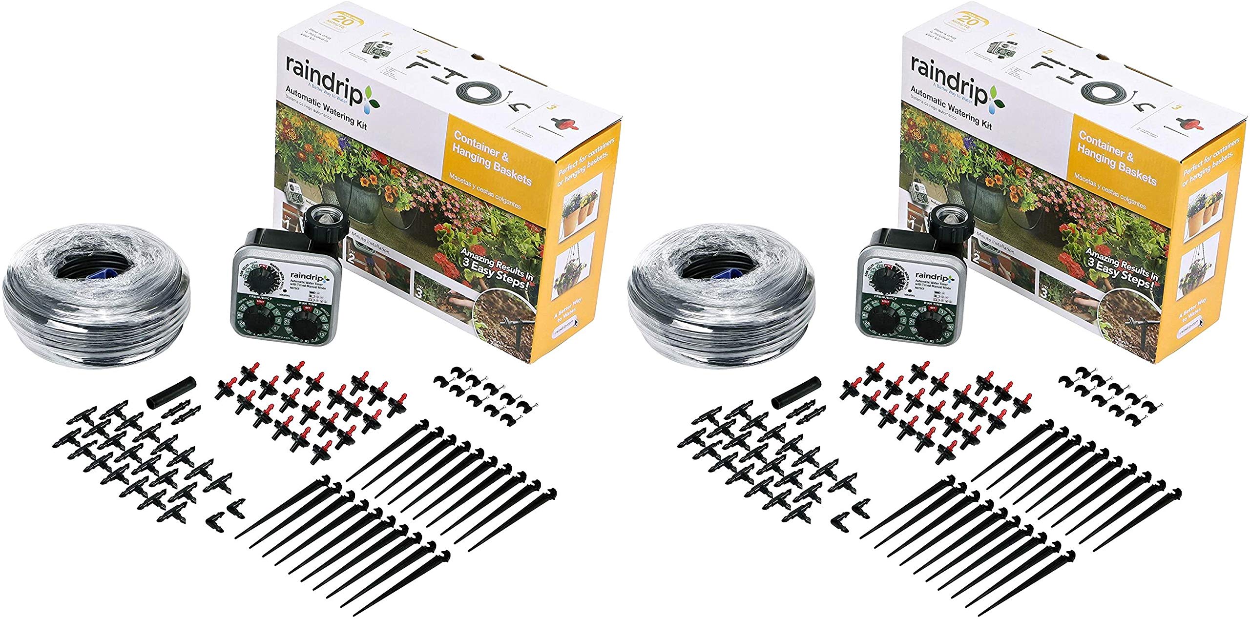 Raindrip Drip Irrigation Hanging Basket Kit