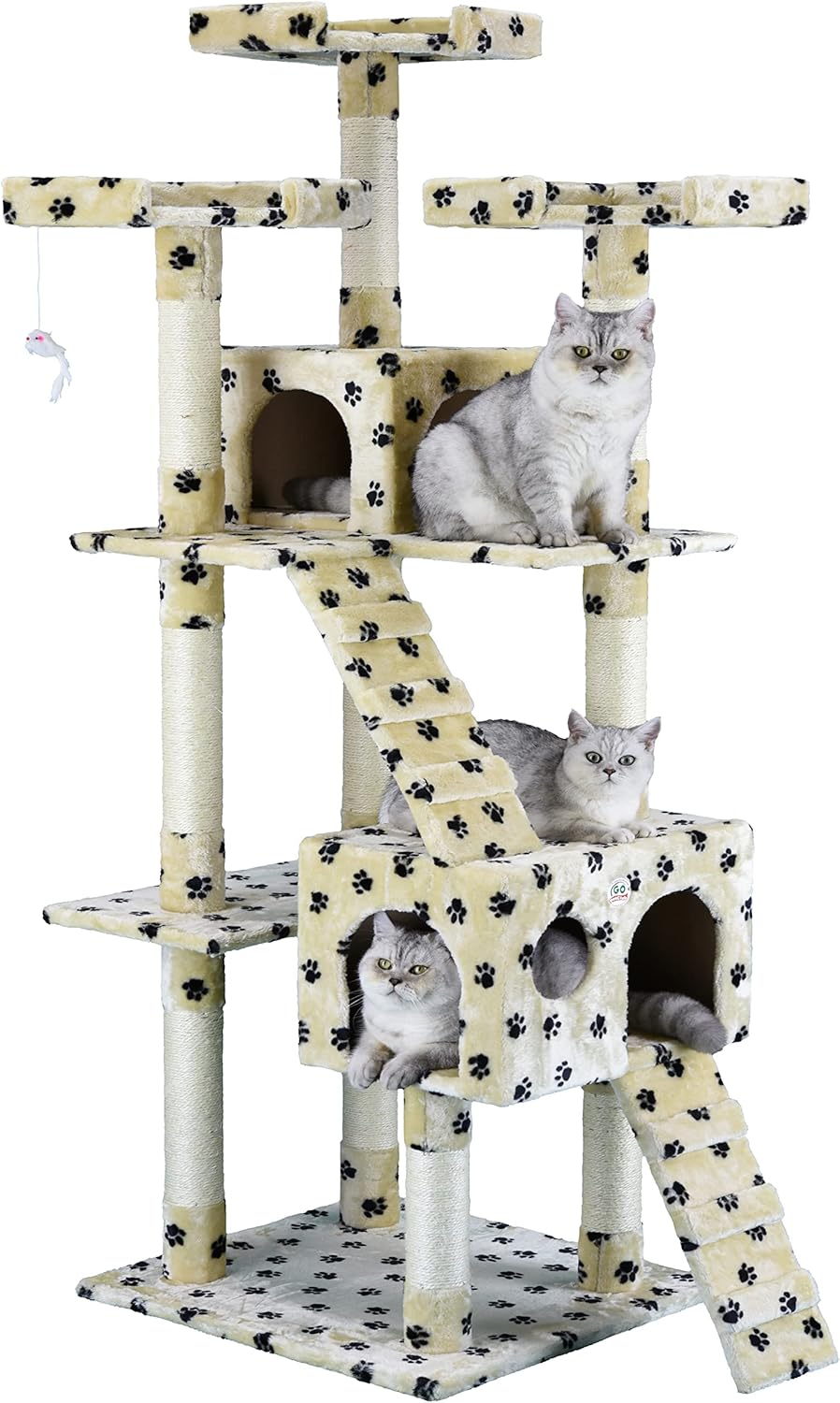 Go Pet Club 72" Tall Extra Large Cat Tree Kitty Tower