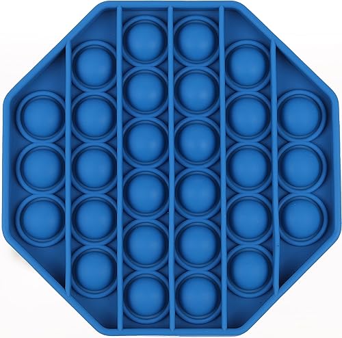 TOTTI - Juguete sensorial de burbujas para presionar y reventar, para aliviar la ansiedad y el estrés para niños y adultos (paquete de 4 cuadrados,