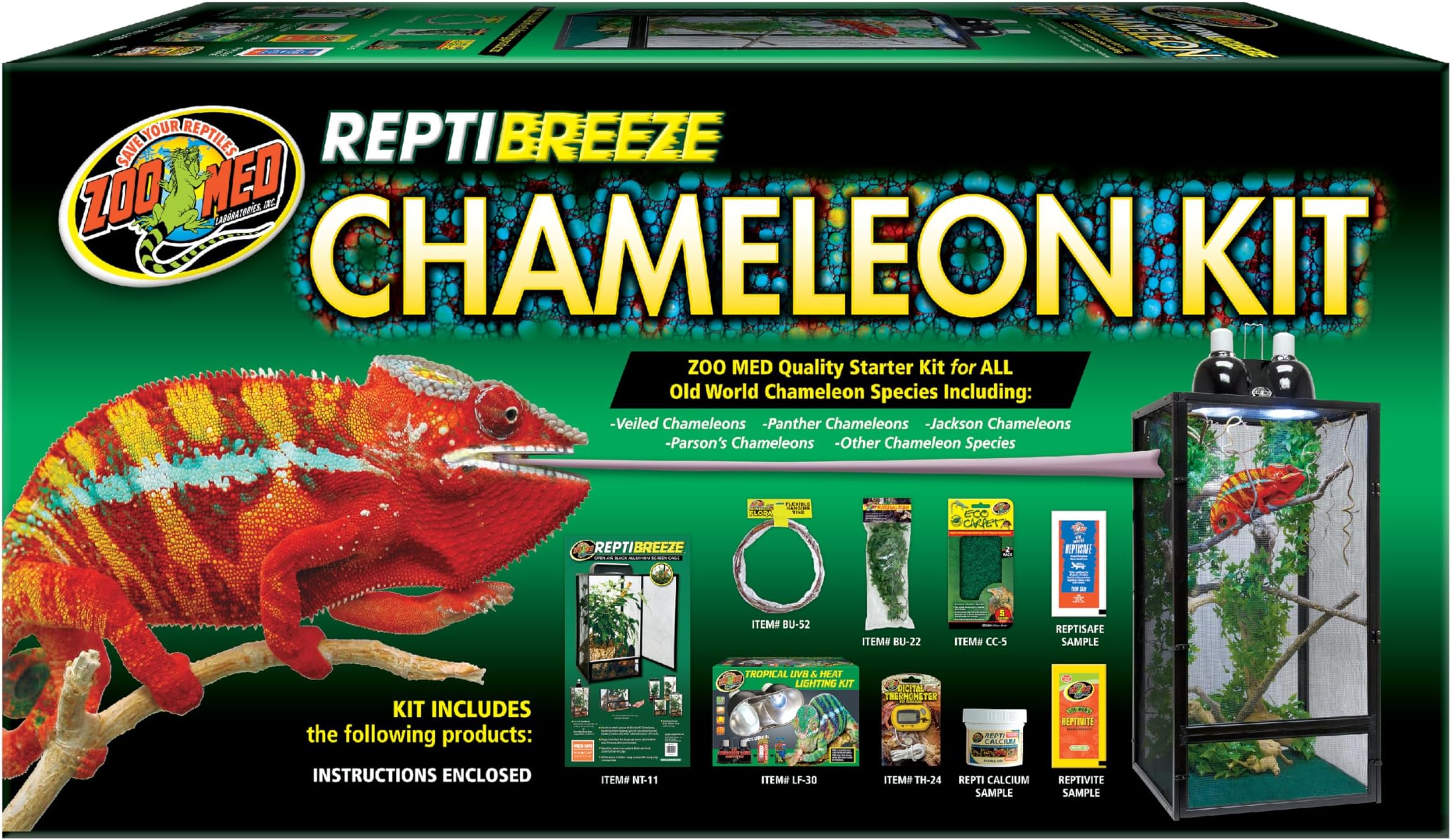Zoo Med ReptiBreeze Chameleon Kit