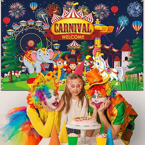 Miniatura 10 de HiParty Cartel de fondo de cumpleaños de unicornio de decoraciones de fiesta de feliz cumpleaños para niñas y mujeres, princesa, acuarela, floral,