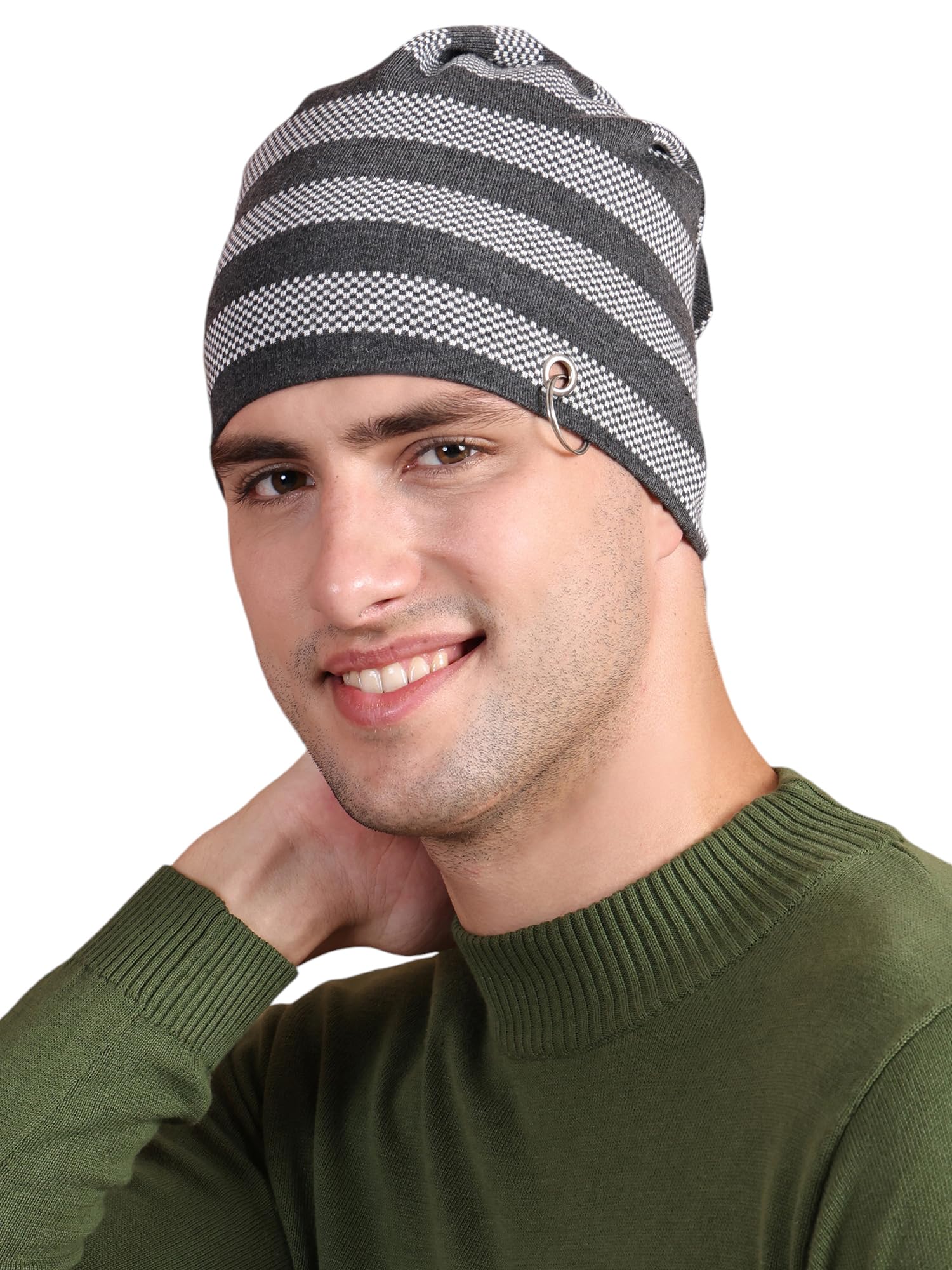 VIMAL JONNEY Men's Cotton Beanie