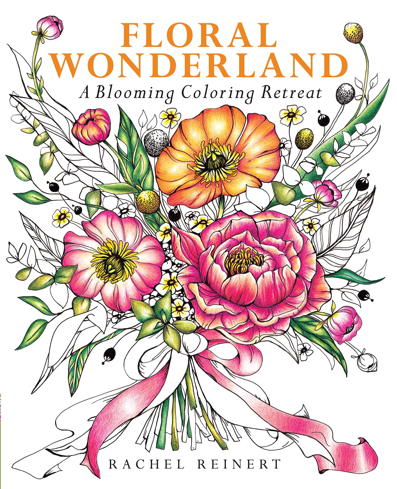 Floral Wonderland: A Blooming Coloring Retreat