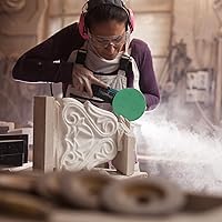 Vista 7 de LotFancy Discos de lijado PSA de 6 pulgadas con pestañas, 30 unidades de papel de lija de grano 400, 600, 800, 1000, 1500, 2000, papel de lija