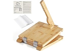 Bamboo Tortilla Press: Perfect for Homemade Mexican Cuisine