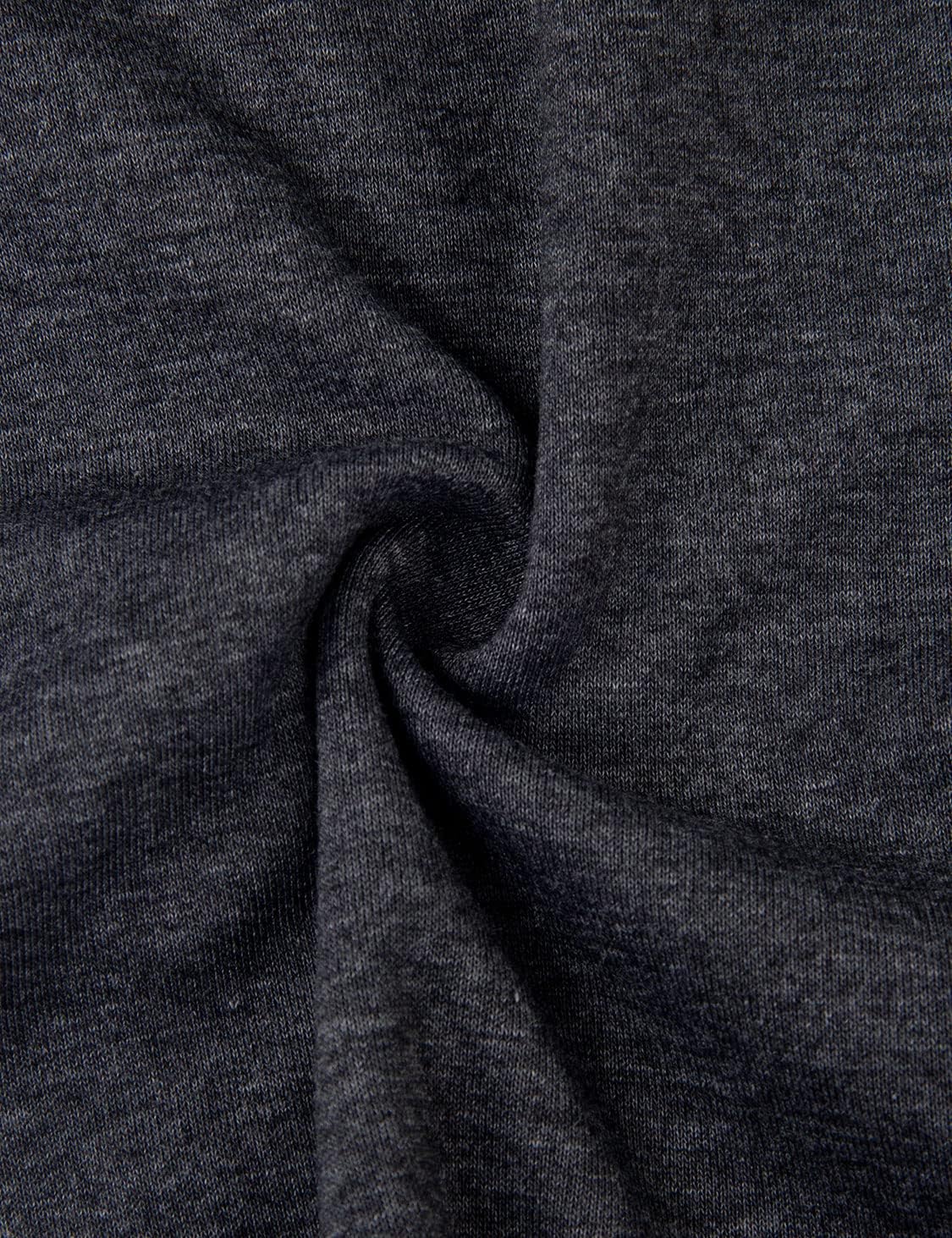 Bebonnie Womens Long Sleeve Cowl Neck Warm Splicing Tunic Tops with Buttons - Image 5