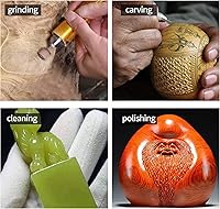 Vista 6 de Auniwaig Herramienta de accesorios de extensión de eje de taladro de núcleo flexible para amoladora de banco, herramienta de amoladora giratoria