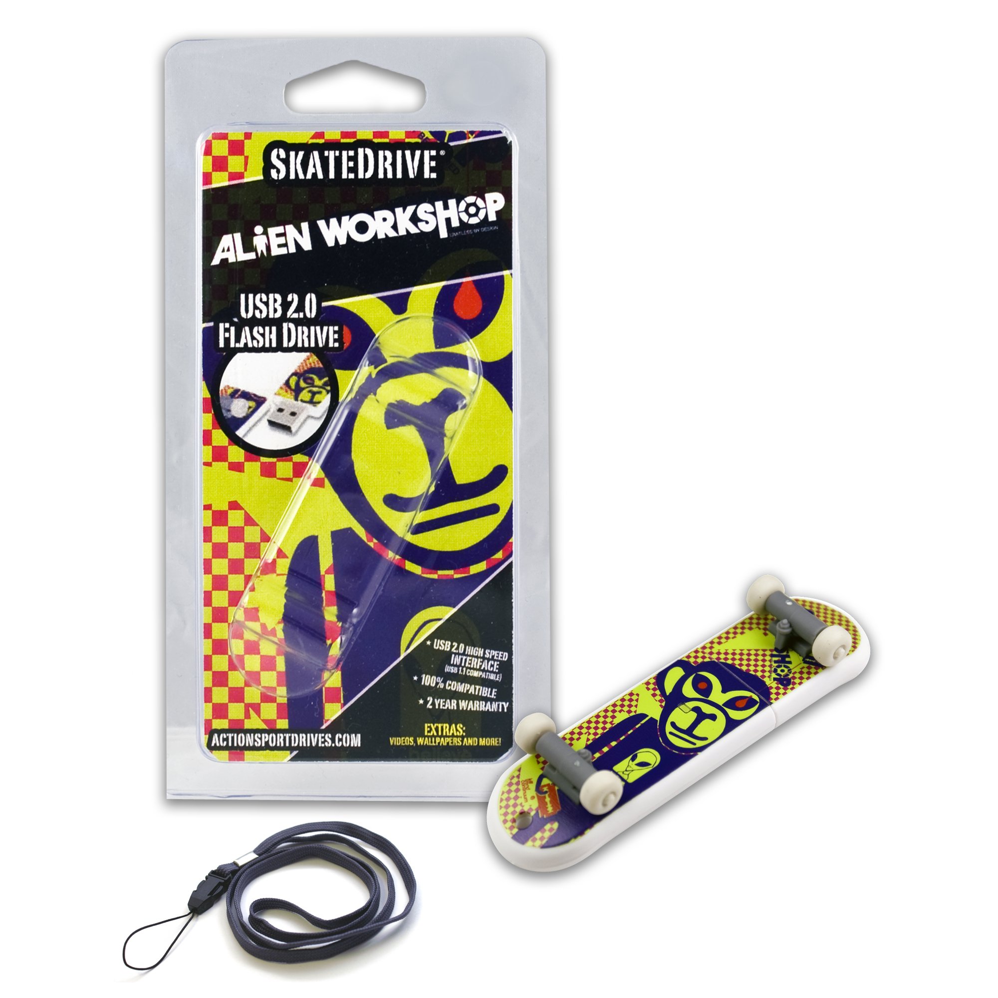 Clé USB 8 Go Alien Workshop pour protéger vos données contre les chocs - 2