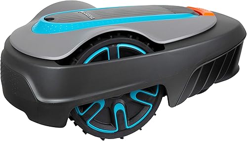 Vista 83 de GARDENA - Cortadora de césped Sileno Minimo 15201-20, robótica y automática, con aplicación Bluetooth y cable límite, silenciosa, para césped
