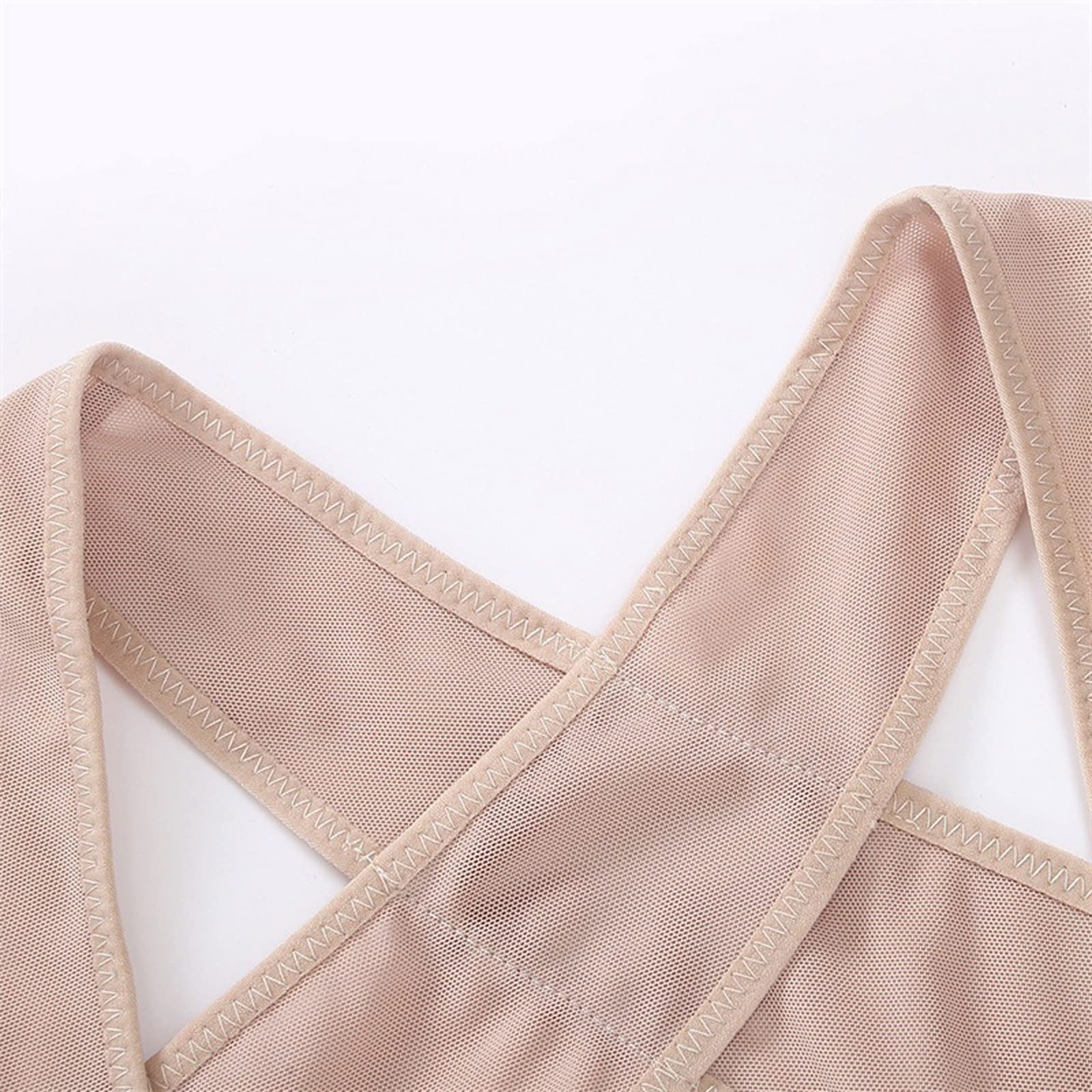 Korektor postawy Biustonosz na klatkę piersiową Wsparcie dla kobiety Garbus Relief Korekcja garbu Kamizelka ortopedyczna Shapewear Topy Zapobieganie zwiotczeniu klatki piersiowej (A XL)