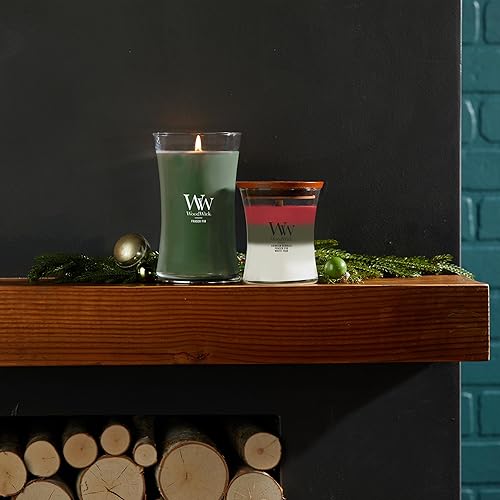 Vista 113 de WoodWick Lavender Spa - Vela mediana en frasco con forma de reloj de arena, cera de mezcla de soja prémium, mecha de madera Pluswick Innovation, 60