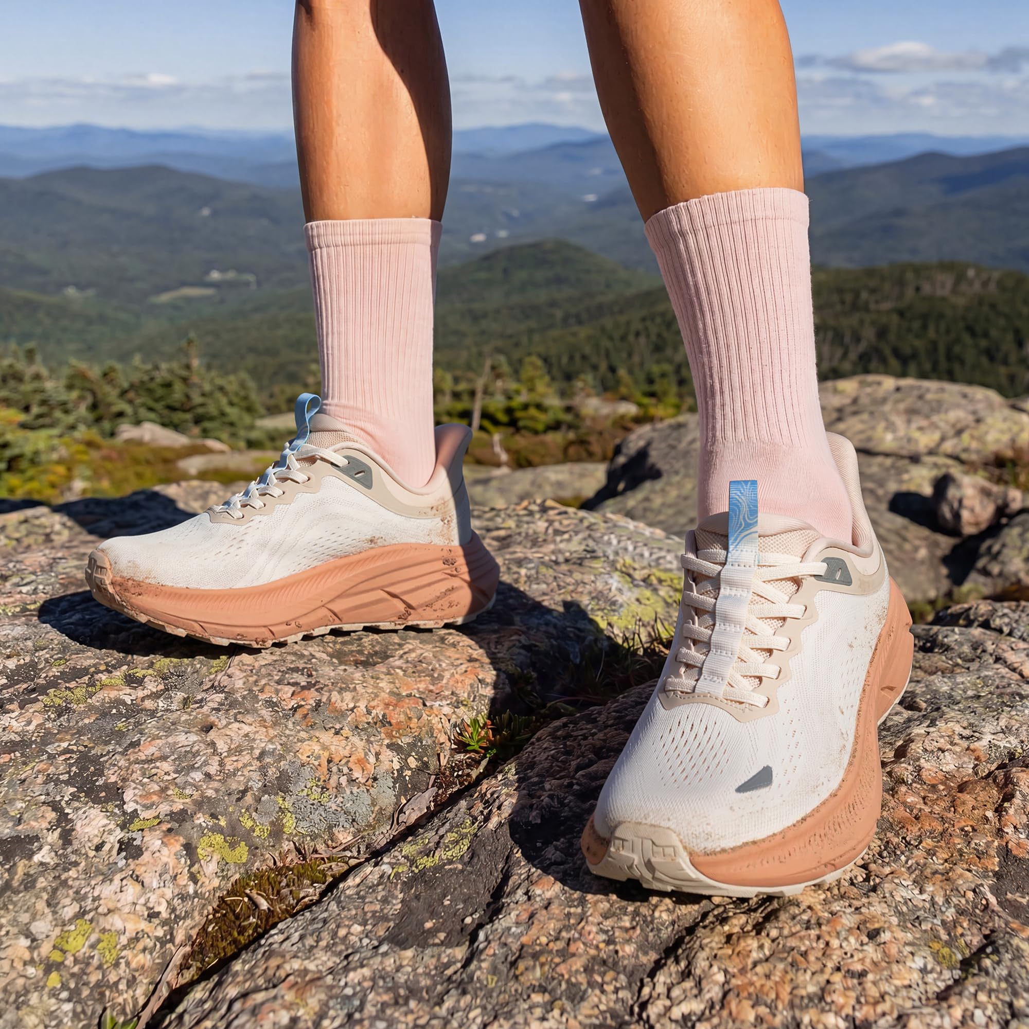NORTIV 8 Damskie buty do biegania w terenie, antypoślizgowe, oddychające sneakersy z amortyzacją, do aktywności na świeżym powietrzu, wędrówek, fitnessu i na co dzień.