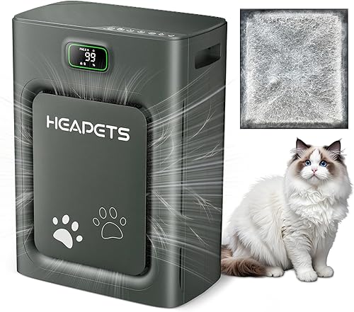 Purificador de aire para mascotas para el hogar, habitación grande, 2500 pies cuadrados, filtro lavable HEPA H13 de doble cara, limpiador de aire