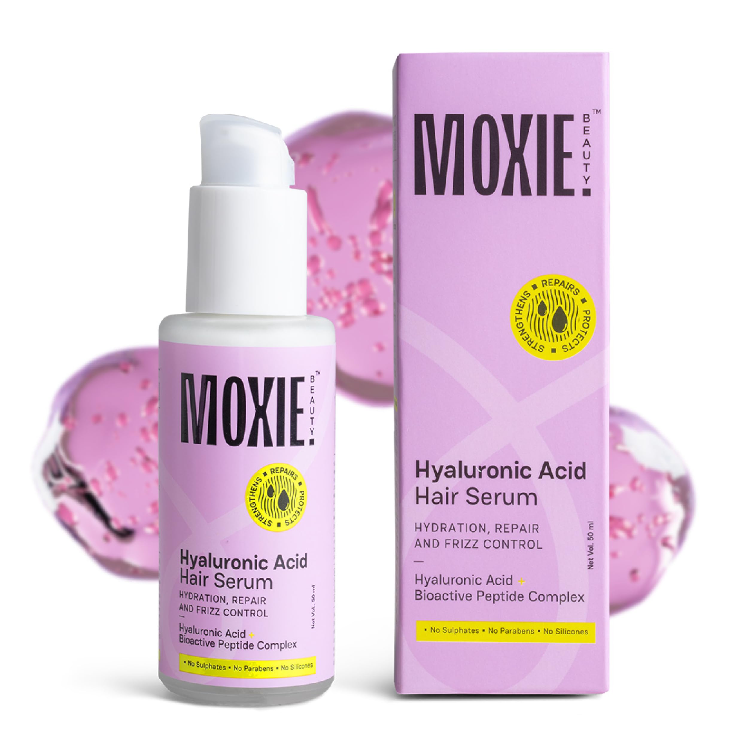 Buy Moxie Beauty Hyaluronic Acid Hair Serum for Women & Men